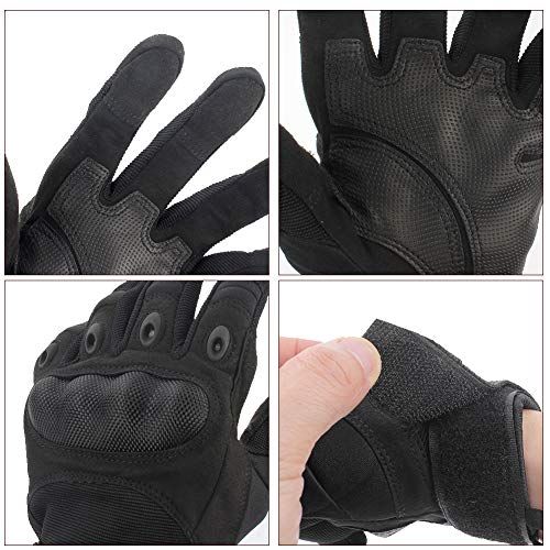 Tactical Hard Knuckle Touchscreen Gloves for Outdoor Sports Motorcycle Cycling Tactical Training Shooting Hunting