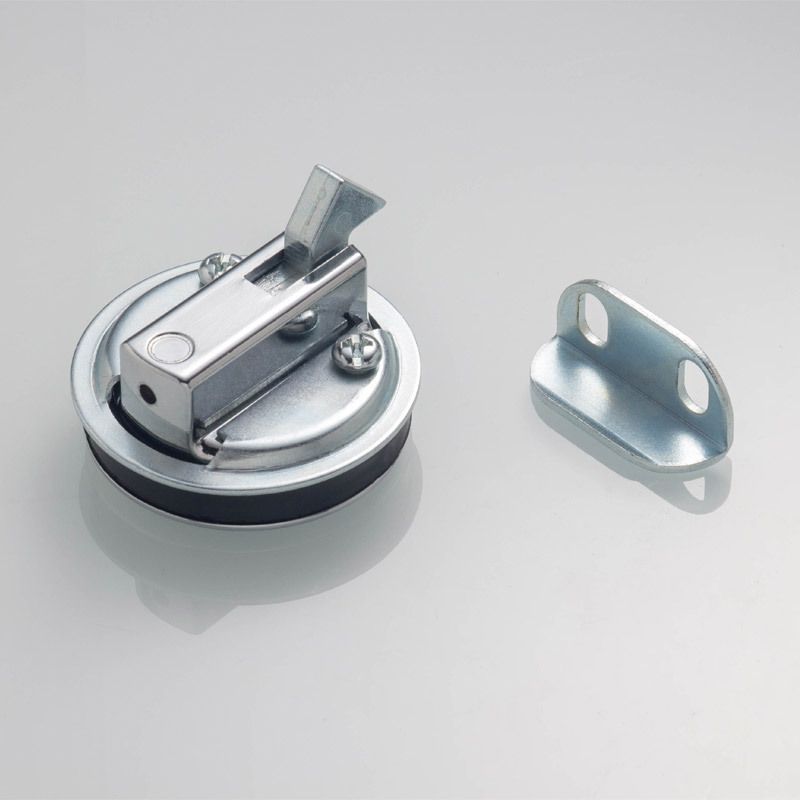 Boat Latches Stainless Steel  Latch Hatch Round Pull Marine Boat Flush Pull Hatch Latch Locking Lift Handle Ro