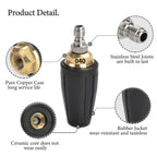 Nozzle high-pressure cleaning machine nozzle 360 ° rotating power cleaning machine nozzle tip cleaning machine accessories