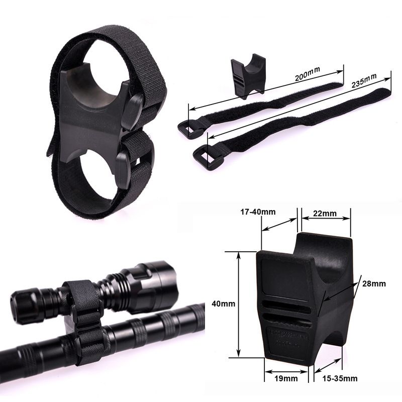 Flashlight Scope Mount Quick Release Mount for Hunting LED Light Flashlight Scope Torch Laser Scope Sight Telescope