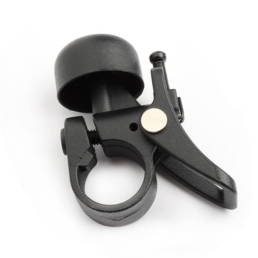 Aluminum Scooter Horn Ring with Quick Release Mount  Electric Scooter Parts Easy installation, black