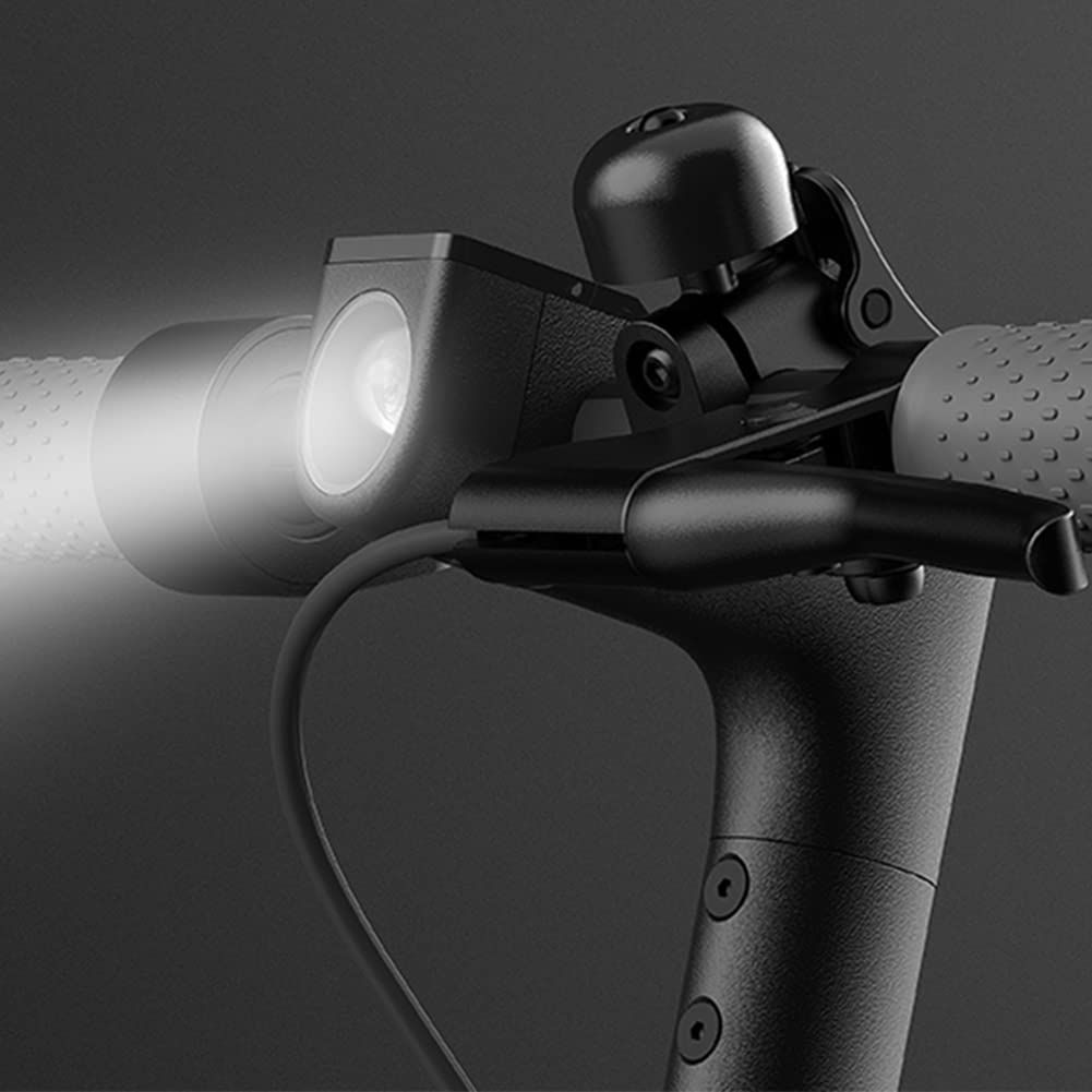 Aluminum Scooter Horn Ring with Quick Release Mount  Electric Scooter Parts Easy installation, black