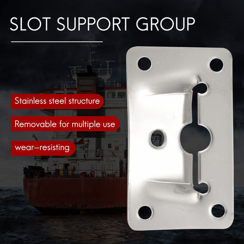 1 Set Marine Grade Stainless Steel Table Bracket Set Removable Multiple Usage for House Boat Marine Accessories Hardware