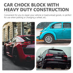 2 Pcs Pitch Hopper Chock Block for Truck rv Trailer Wedge Wheel - Slip Pad Wheel - Chocks Wheel - Slip Blocks Vehicle Chock Blocks