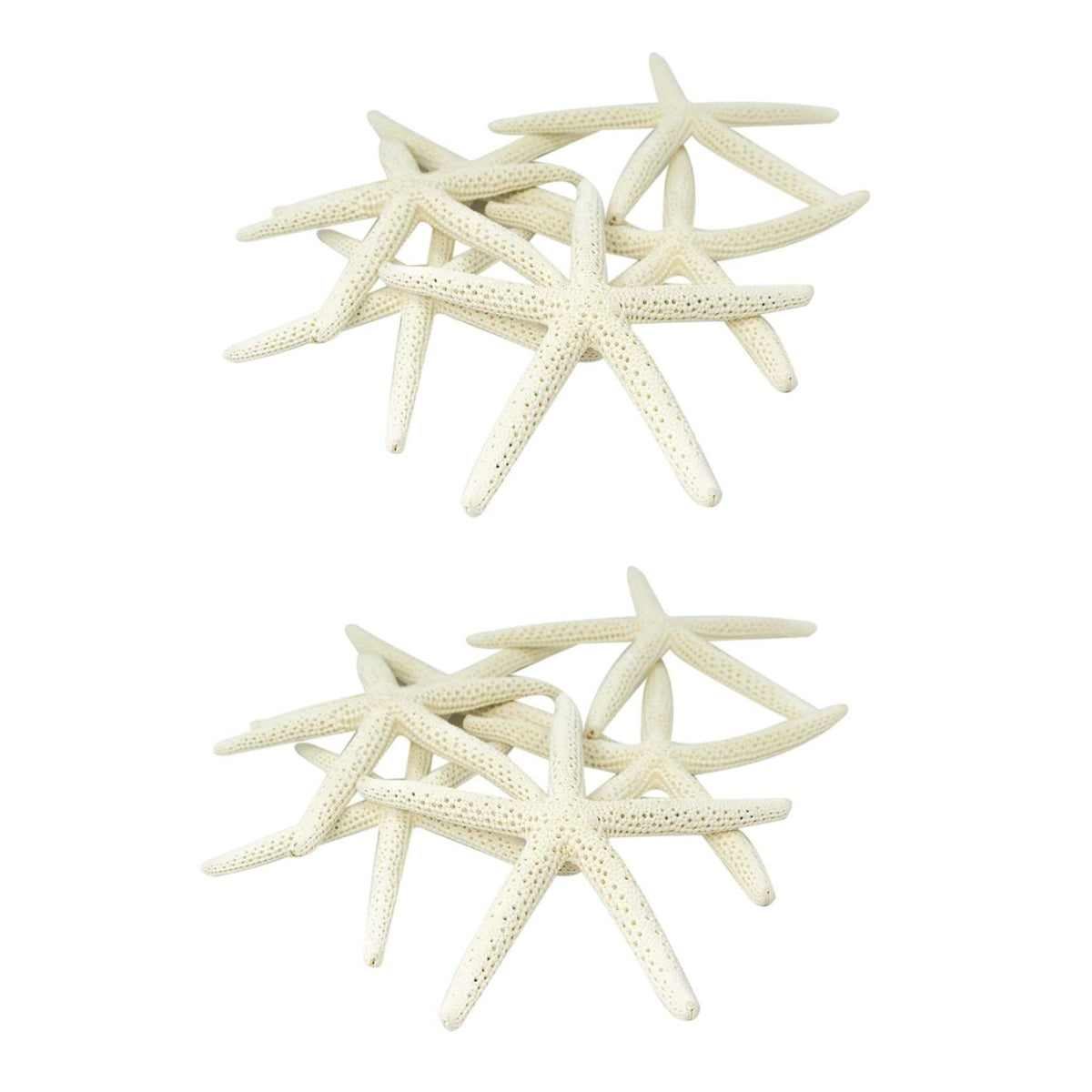 24PCS White Finger Starfish 7-10cm Decorative Five-Finger Starfish
Natural Seashells Starfish Star Fish Shells Decorations White
