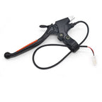 Electric Bicycle Brake Lever, 1 Pair E-Bike Metal Handle Brake Lever Replacement for Bike Electric Bike Electric Bicycle Parts