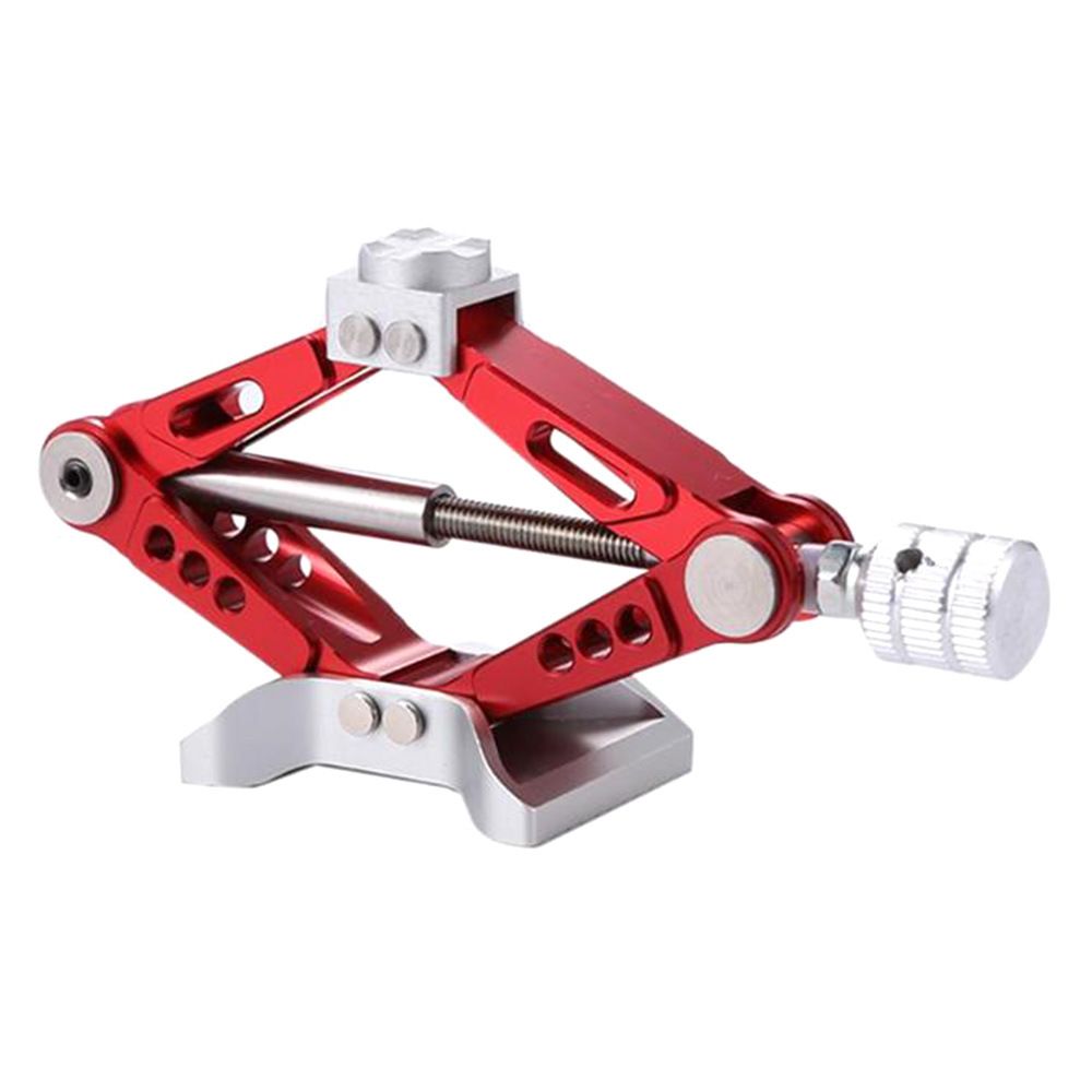 1/10 RC Scale Jack Height Stands Adjustable Simulation Jack Tool Compatible with D90 1/10 RC Crawler Car