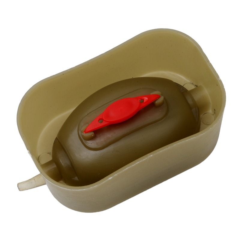 Inline Method Feeder Set Carp Fishing Tackle 4 Inline Method Feeders with 1 Rubber Mould Carp Fishing Accessories