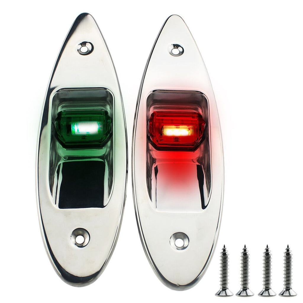 12V Boat LED Navigation Lights Marine Boat Lights Waterproof Navigation Lights Side Bow Teardrop Lights