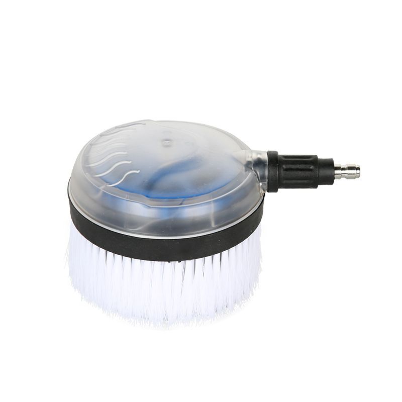 1/4” Rotary Wash Brush for Pressure Washers Pressure Washer BrushUses water flow from pressure washer to gently spin
