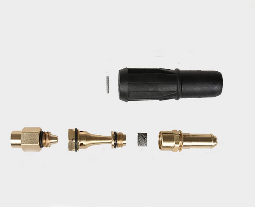 Foam Generator Spray Nozzle for High Pressure Washers Cleaner Gun, M14 Connection, Solid Brass Fan-shaped Nozzle