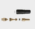 Foam Generator Spray Nozzle for High Pressure Washers Cleaner Gun, M14 Connection, Solid Brass Fan-shaped Nozzle