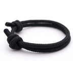 Bracelet for Women - Adjustable String Bracelet for Men - Sailors Knot Ripcord Bracelet - Nautical Mens Wrist Bracelet