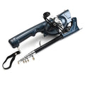 Portable Folding Fishing Rod Telescopic Fly Fishing Poles with Reel Line Travel Folding Mini Rod for Fishing