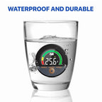 12V 24V 48V 60V 84V Waterproof IP67 Battery Capacity Voltage Meter with Backlight LCD and Low-Voltage Alarm for Lithium