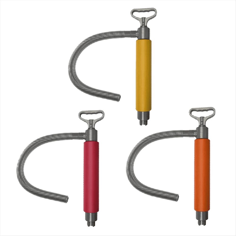 Marine Kayak Hand Bilge Pump 18 Inch Manual Hand Drainage Pumps for Kayaks Canoes and Boats Kayak Accessories Red