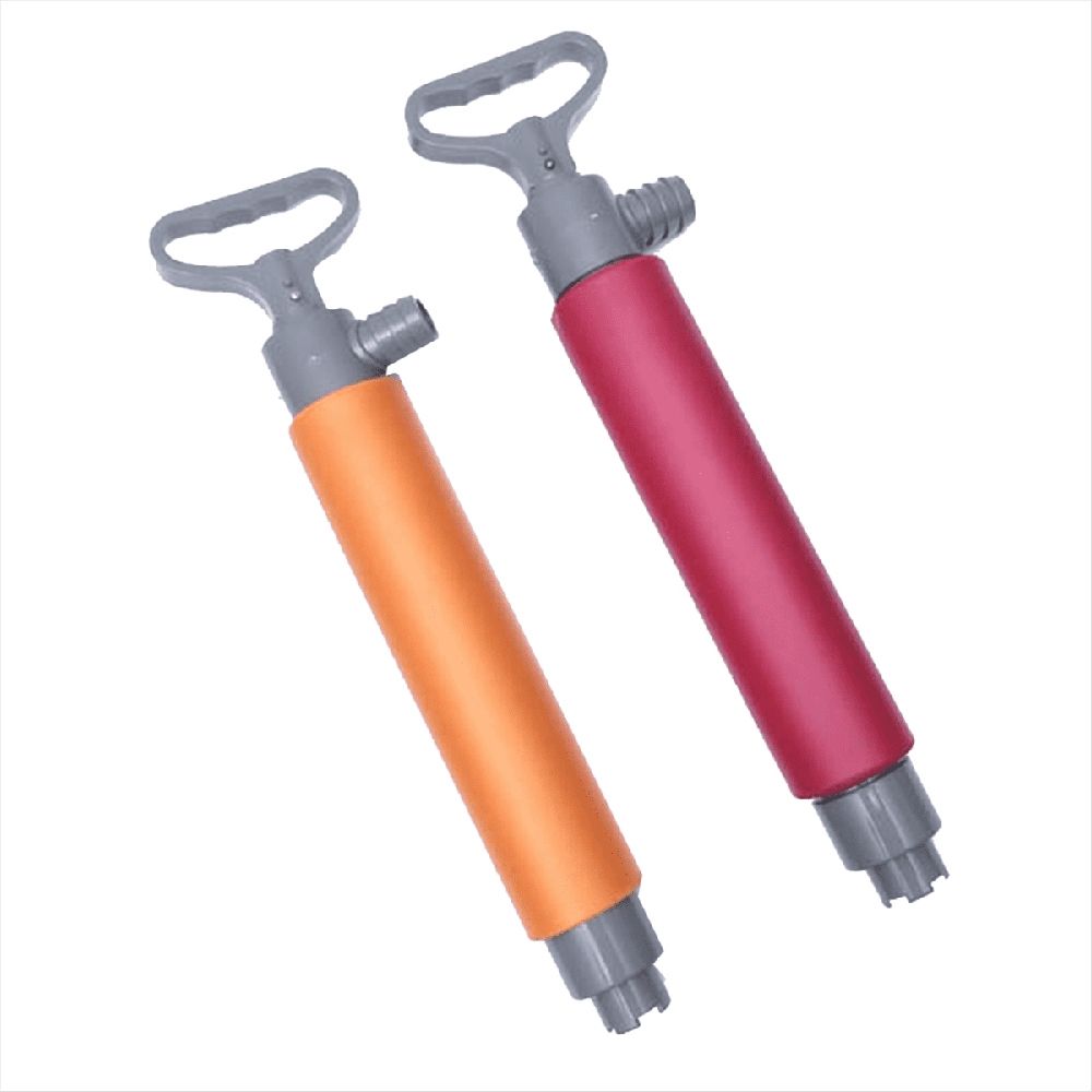 Marine Kayak Hand Bilge Pump 18 Inch Manual Hand Drainage Pumps for Kayaks Canoes and Boats Kayak Accessories Red