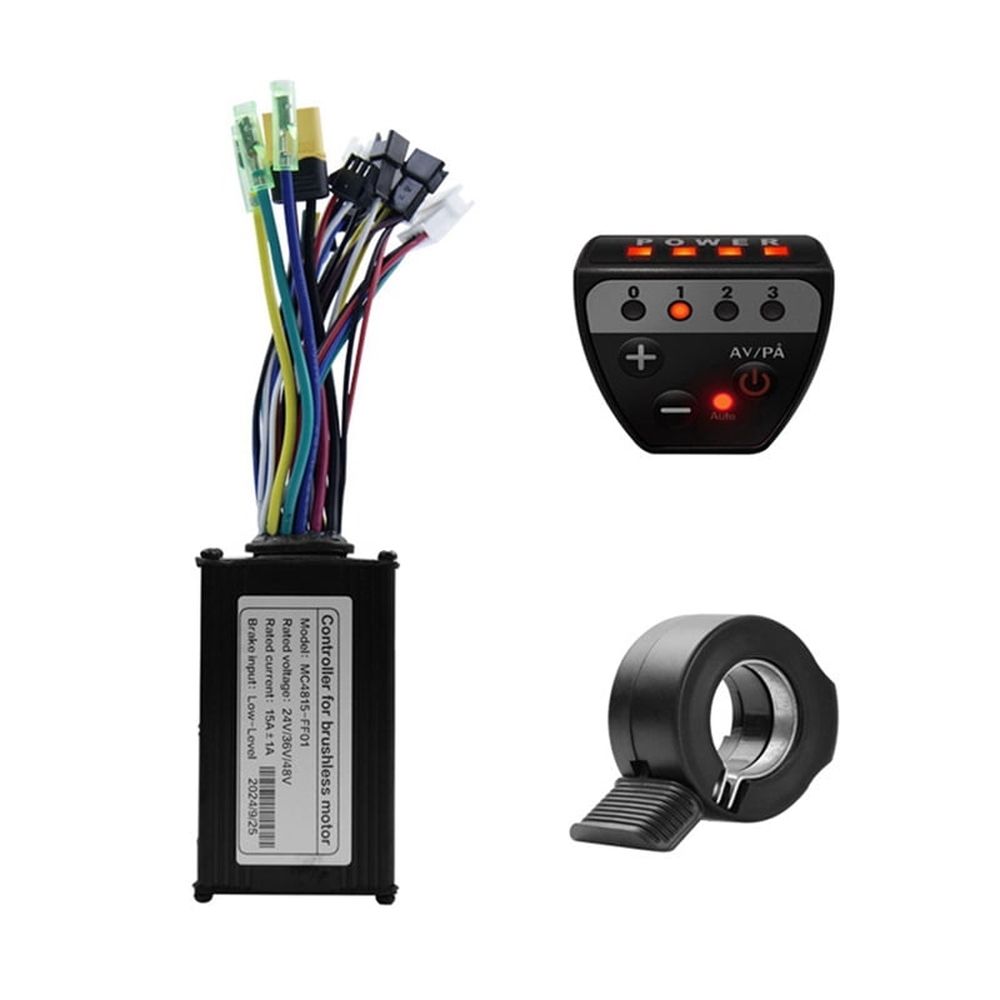36V 48V 15A Brushless Controller G20 Meter LED Display+130X Throttle Kit for Electric Scooter E-Bike Repair Kit