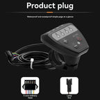 36V 48V 15A Brushless Controller G20 Meter LED Display+130X Throttle Kit for Electric Scooter E-Bike Repair Kit