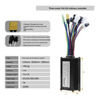 36V 48V 15A Brushless Controller G20 Meter LED Display+130X Throttle Kit for Electric Scooter E-Bike Repair Kit
