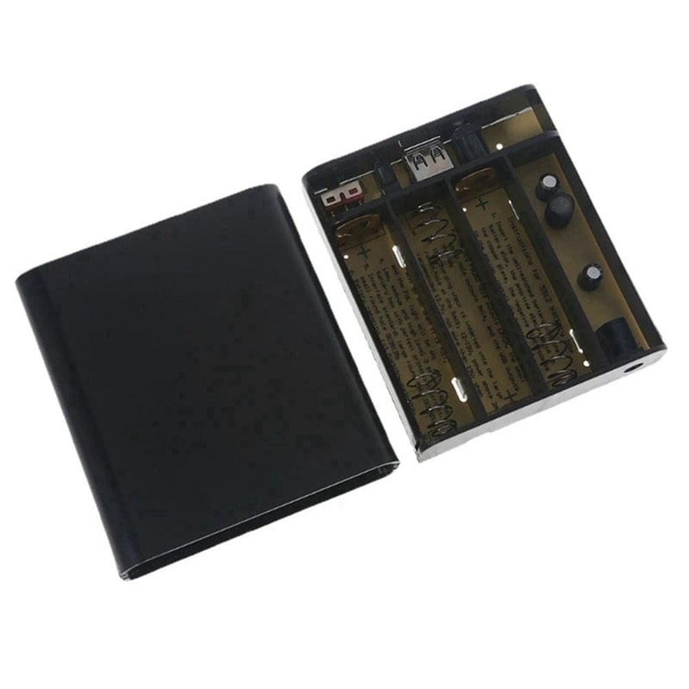 2X 5V 9V 12V Output DIY 18650 Battery UPS Power Supply Box for Car DVR Wireless Router Modem Mobile Phone and More