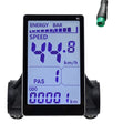 26 Inch LCD Display Meter Mountain Electric Bike
