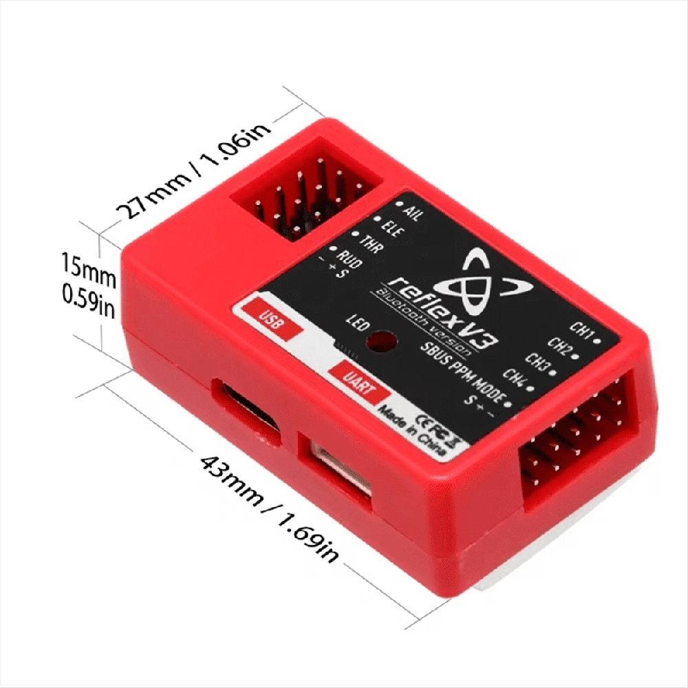 For  V3 Flight Controller Gyro Stabilizer RC Aircraft  Fixed Functionality Drone Helicopter