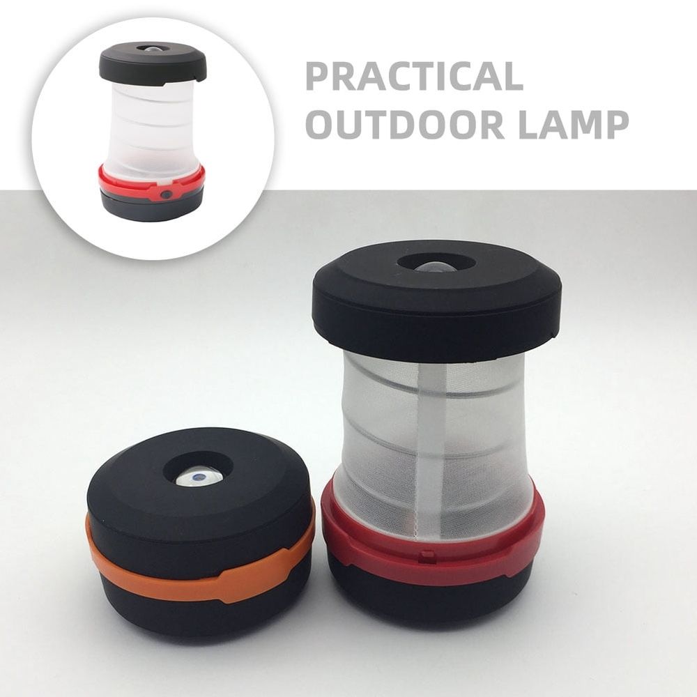 1Pc Portable Camping Light LED Tent Lamp Multi Functional Outdoor Lantern Assorted Color