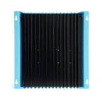 100A MPPT Solar Charge Controller with LCD Display and Dual USB Ports in Blue