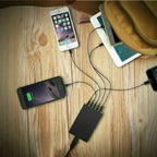 40W 5-Port USB Wall Charger Fast AC Adapter Multi Travel