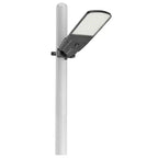 Metal Grey Solar Street Light with 5000 Lumens, Metal Construction, Motion Activated, Solar Rechargeable