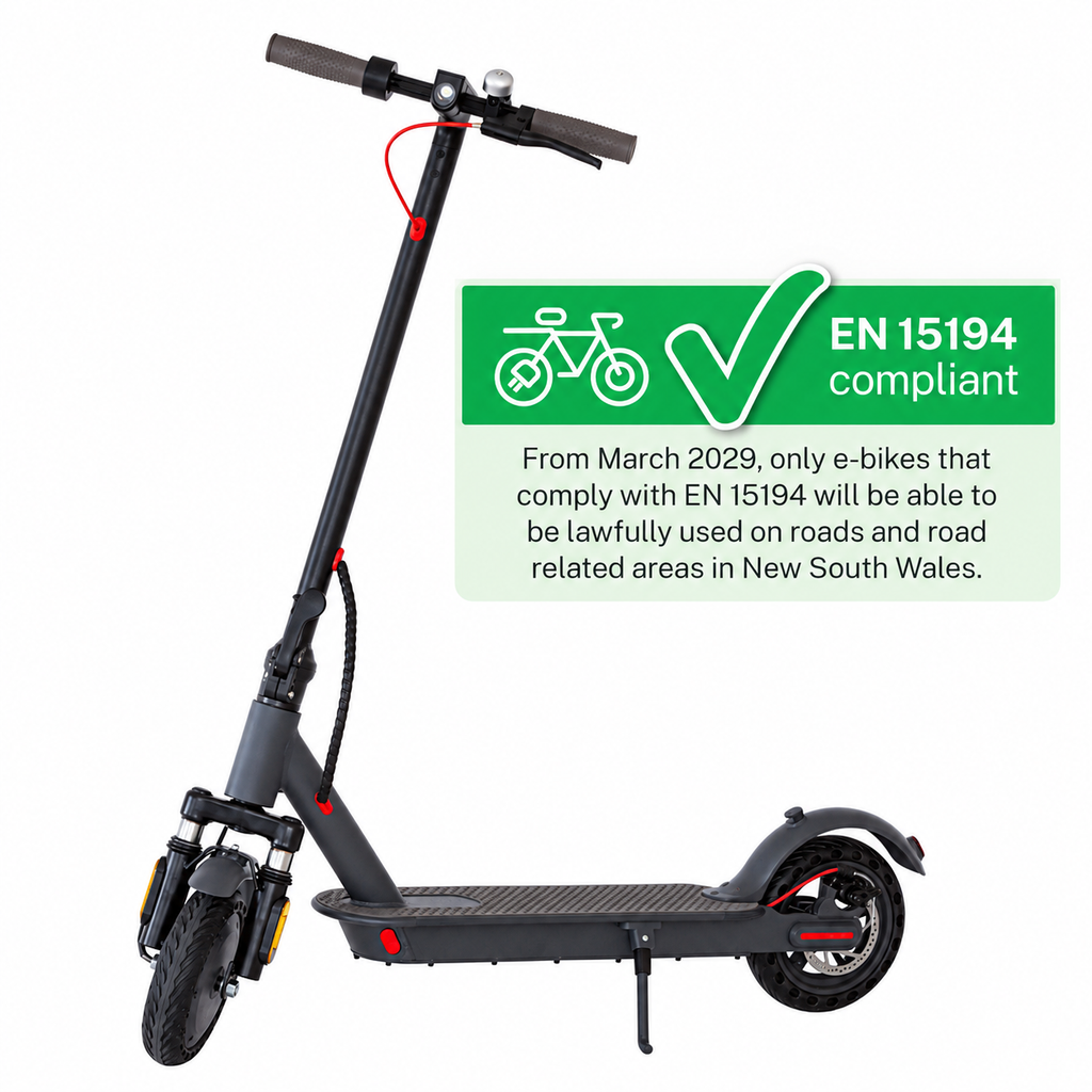 Electric Scooter, 350W Motor, 8.5 inch  Tyres, Front Suspension, Smart App, Foldable, 25kph