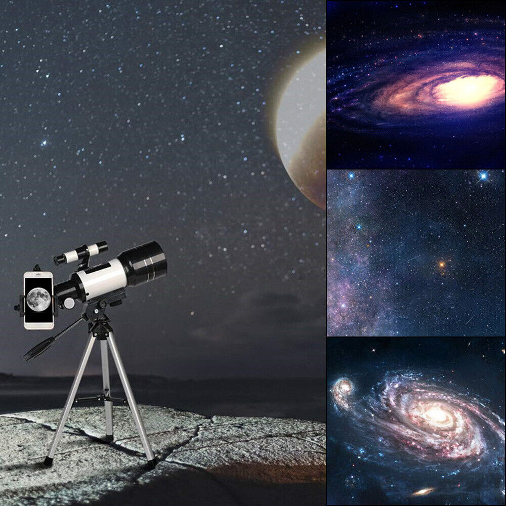 Astronomical Telescope 150x With Tripod Phone Adapter Monocular Moon Observation