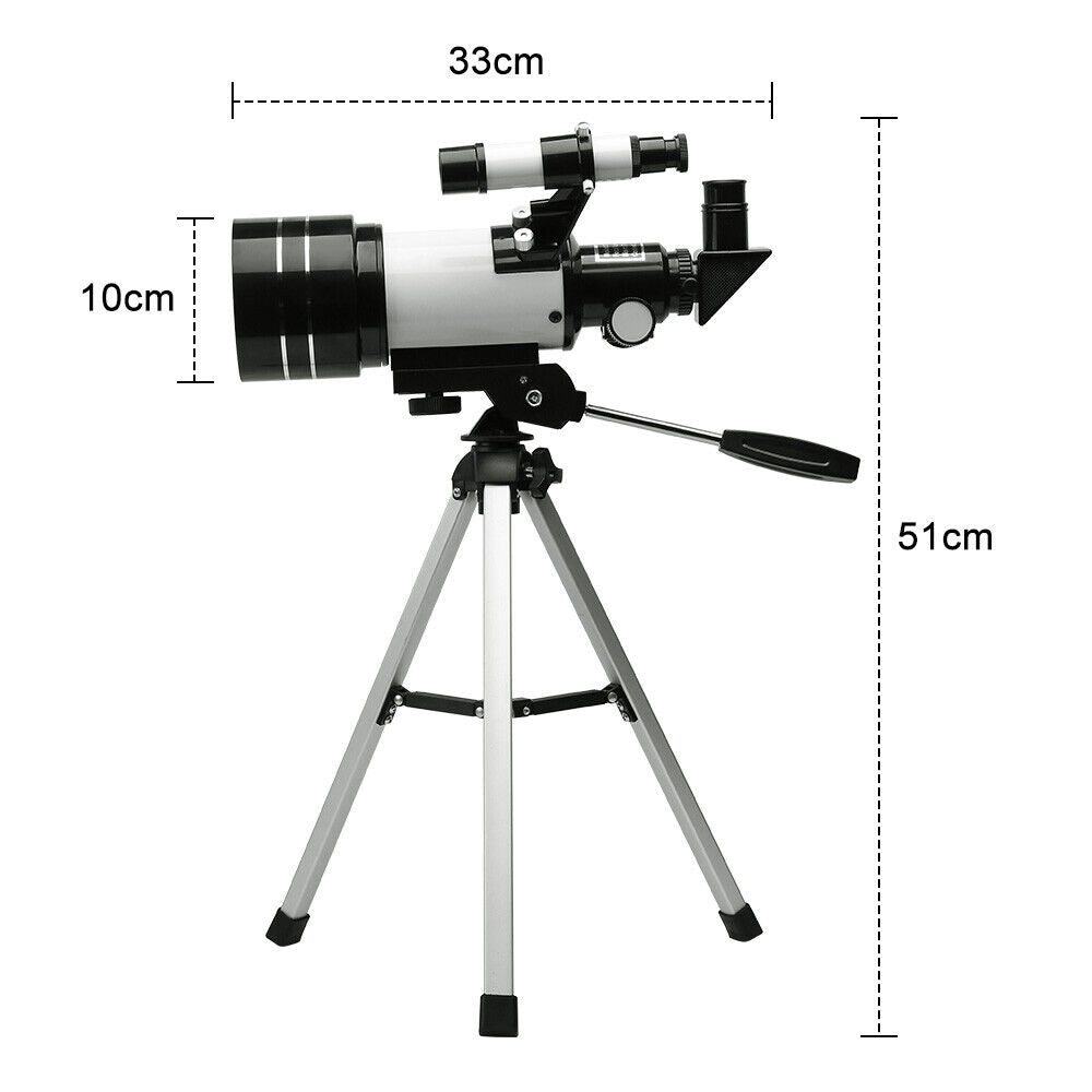 Astronomical Telescope 150x With Tripod Phone Adapter Monocular Moon Observation