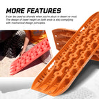 X-BULL Recovery tracks Sand tracks KIT Carry bag mounting pin Sand/Snow/Mud 10T 4WD-Orange Gen3.0