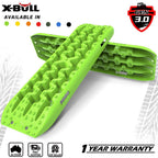X-BULL Recovery tracks Sand tracks 2pcs Sand / Snow / Mud 10T 4WD Gen 3.0 - Green