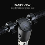 ALPHA Peak Electric Scooter, AU Compliant, 300W Power Up to 25km/h Adult Teens E-Scooter Easy Fold, White