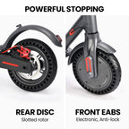 ALPHA Urban 8 Electric Scooter, AU Compliant, Suspension, 25km Range, 8.5-Inch Wheels, Brushless Motor, Motorised Commuter eScooter for Adults, Grey