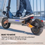 VALK Ego 8 Electric Scooter, 45km/h Max, AU Compliant, 48V 13Ah, Up to 55km Range, eScooter for Adults, Foldable, Off Road, Black/Bronze