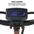 VALK Ego 8 Electric Scooter, 45km/h Max, AU Compliant, 48V 13Ah, Up to 55km Range, eScooter for Adults, Foldable, Off Road, Black/Bronze
