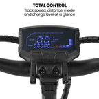 VALK Ego 8 Electric Scooter, 500W, AU Compliant, 48V 13Ah, 55km Max Range, eScooter for Adults, Foldable, Off Road, Black