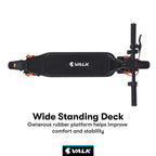VALK Nexus 7 Electric Scooter, 500W, AU Compliant, 30km Max Range, 10 inch Tyres, Suspension, Folding Motorised Commuter eScooter for Adults,