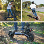 VALK Primal 9 Dual Motor Electric Scooter, 1600W, AU Compliant, for Extreme Hill Climbing, Black