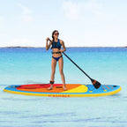 Kahuna Hana 10FT Inflatable Stand Up Paddle Board Set - Non-Slip iSUP Paddleboard with Backpack Paddle Pump Leash