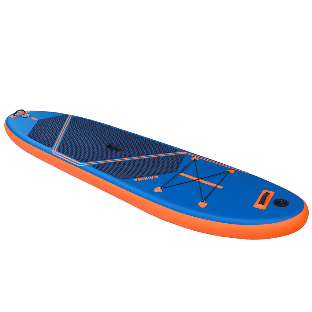 Kahuna Kai 10.6ft Inflatable Stand Up Paddle Board Set All-Around iSUP with Adjustable Paddle Pump Backpack Leash