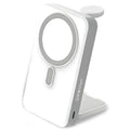 OneAdaptr OneGo White 5 in 1 MagSafe Charging Stand Power Bank