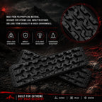 2x 10 Ton 4WD Car Recovery Tracks Sand Mud Snow Traction Boards Off-Road Device Mat