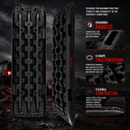 2x 10 Ton 4WD Car Recovery Tracks Sand Mud Snow Traction Boards Off-Road Device Mat