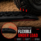2x 10 Ton 4WD Car Recovery Tracks Sand Mud Snow Traction Boards Off-Road Device Mat