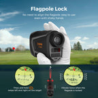 CIGMAN Golf Range Finder 800 Yards Laser Golf Rangefinder with Slope
 CT-800Y